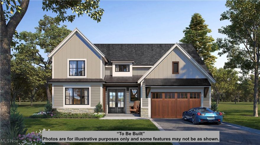 PLEASE NOTE, the OPEN HOUSE is at 10505 TAYLOR MAY, CHAGRIN FALLS, OH 44023.  
OPEN HOUSE:  Saturday & Sunday from 12 - 5 PM at 10505 TAYLOR MAY, CHAGRIN FALLS, OH 44023.  Great opportunity to meet the Builder and see the quality of work and craftsmanship.
Discover your dream home in the heart of Chagrin Falls! This stunning 4-bedroom, 2.5-bath transitional-style home by Premier Custom Builders is thoughtfully designed with luxurious finishes, energy efficiency, & timeless craftsmanship throughout.
Step into a sunlit, open-concept main floor with soaring vaulted ceilings in the great room, foyer, and first-floor owner’s suite. The heart of the home is the chef’s kitchen, complete with an oversized quartz island, stainless steel appliances, range hood vented to the exterior, and a large walk-in pantry. Gather around the stone-faced fireplace, accented by a hand-hewn miterlock ceiling beam and built-in shelving—designed for both beauty and comfort.
Enjoy everyday convenience with a first-floor office, mudroom, and owner’s suite featuring a spa-like ensuite bath with a zero-threshold tile shower, frameless glass, seat, and niche. Upstairs you’ll find a cozy loft, three additional bedrooms, and a second full bath.
Additional highlights include: Energy-efficient 6’ windows, Solid core interior doors & 7 ¼” baseboards and High-grade LVT flooring throughout most of the home.  The Unfinished 1,813 sq ft basement with 9’ poured concrete walls is ready for your vision.  The Covered rear porch and concrete patio are ideal for outdoor entertaining.
The builder provides 3 designer-curated finish packages to personalize your style.
Set on a 0.31-acre flat lot with finished landscaping and a 16-ft wide concrete driveway, this home is just 1.5 miles from downtown Chagrin Falls, in the award-winning Chagrin Falls School District with Geauga County taxes and no HOA or RITA tax.