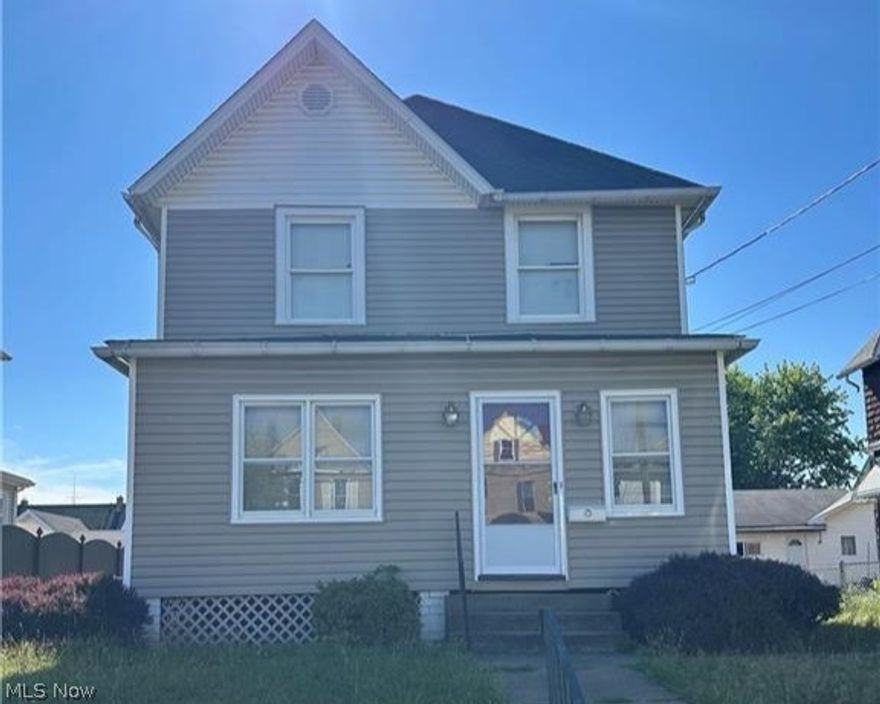 REAL ESTATE AUCTION - Friday August 9th @ 2pm. Bidding to be Live & Onsite w/Online Bidding Available. 3 bedroom, 2 full bathroom home with an oversized 2 car detached garage with a gas heater & it's own electric panel. Fenced in backyard with a covered back patio & shed for extra storage. Spacious eat in kitchen. Pocket doors that separate the dining & living room. 3 bedrooms upstairs with a large full bathroom. The basement is partially refinished with another full bathroom, additional kitchen sink & cabinets, & glass block windows. Additional room on front of the home that has windows for a sitting area, office or mud room. Newer roof, siding & replacement windows. TERMS ON REAL ESTATE: $4,500 down day of sale or within 72 hrs if bidding online, balance due at closing. A 10% buyer’s premium will be added to the highest bid to establish the purchase price. Any desired inspections must be made prior to bidding. All information contained herein was derived from sources believed to be correct. Information is believed to be accurate but not guaranteed.