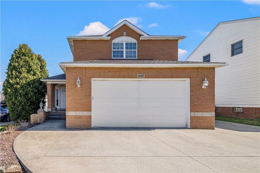 Custom built Colonial with 3 bedrooms, 2.1 baths, 2,000 sq. ft., a partially finished basement and a full privacy fenced in backyard.  This superb construction home was built in 1998 and has a ton of amenities.  Pulling up you'll notice the double driveway and additional carport parking area.  The spacious foyer graciously greets you at the front door.  Take off your shoes and step into the comfortable space living room.  Spacious eat in kitchen area with all appliances.  Exceptional open and airy great room with cathedral ceilings and a gas fireplace with access to the outside patio.  First floor half bath is located near the attached two-car garage. Upstairs will greet you with three roomy size bedrooms and 2 full baths.  The master comes with its own bath with a tub and shower.  The two additional bedrooms have ceiling fans and carpet.  Great opportunity for additional living space in the basement that has a recreation, utility, storage rooms. 2-car attached garage with water, electric, a drain and an outside access door.  Step outsize to the perfect size yard.  A lot of time in the summer is spent outside enjoying the sun!  All appliances and a one year home warranty included with sale.  Located with convenient access to the freeway, 30 min to Cleveland Hopkins International Airport, and 22 minutes to Public Square, schools, shopping, Lake Erie and much more!  Don't miss your opportunity to own this fantastic home.  Seller will comply with City of Wickliffe point of sale inspection and home will transfer Violation Fee!   Don't miss your chance to experience the epitome of modern living. Call to schedule a private tour, it's a great place to call home!