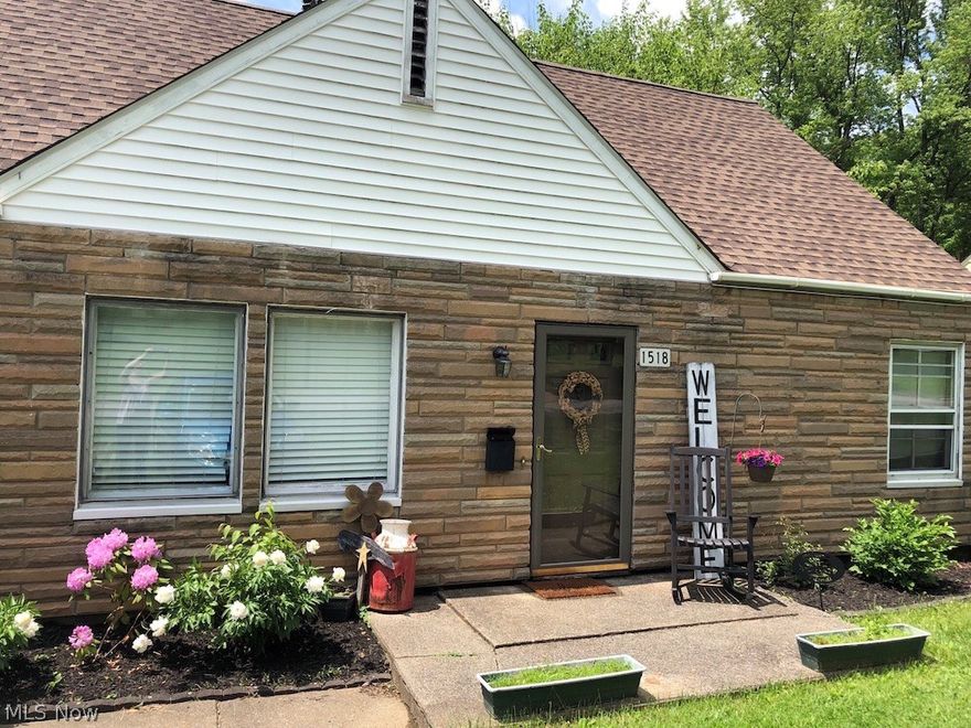 Adorable home is well located with a larger than expected rear yard.  Three bedrooms and an unfinished bonus area on the second floor that could be additional living space or just room for storage.  The roof was completely redone with new sheathing and architectural shingles in 2014.  New HVAC compressor in 2015.  Beautiful appliances including nearly new front load washer and dryer will stay with accepted contract.  Owners installed new ductwork from the attic when they purchased the home.  Come take a look at this adorable easy to care for home.