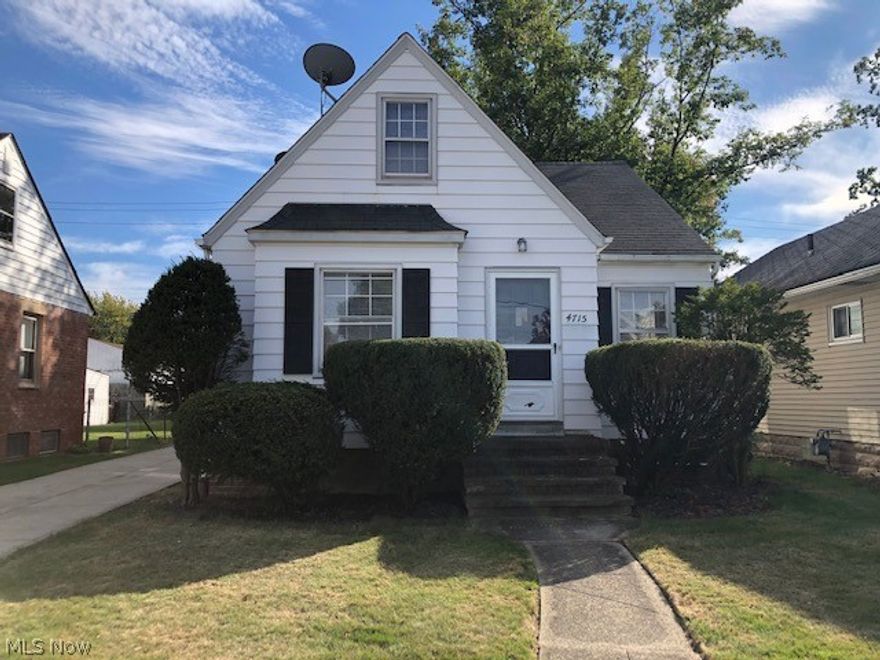 Come and see this charming cape cod with hardwood flooring throughout.  Updates galore. Completely renovated bathroom, carpet replaced, fresh paint throughout, new flooring and fixtures throughout. Finished attic has created a spacious additional bedroom. Decorative stone fireplace in the living area. Central Air that was installed in 2020. Water Heater Replaced in 2021. One car detached garage. Updated electrical panel. Full basement waiting to be finished.  Located just minutes from shopping, freeways, downtown, hospitals and the airport. Call today for your appointment to see!