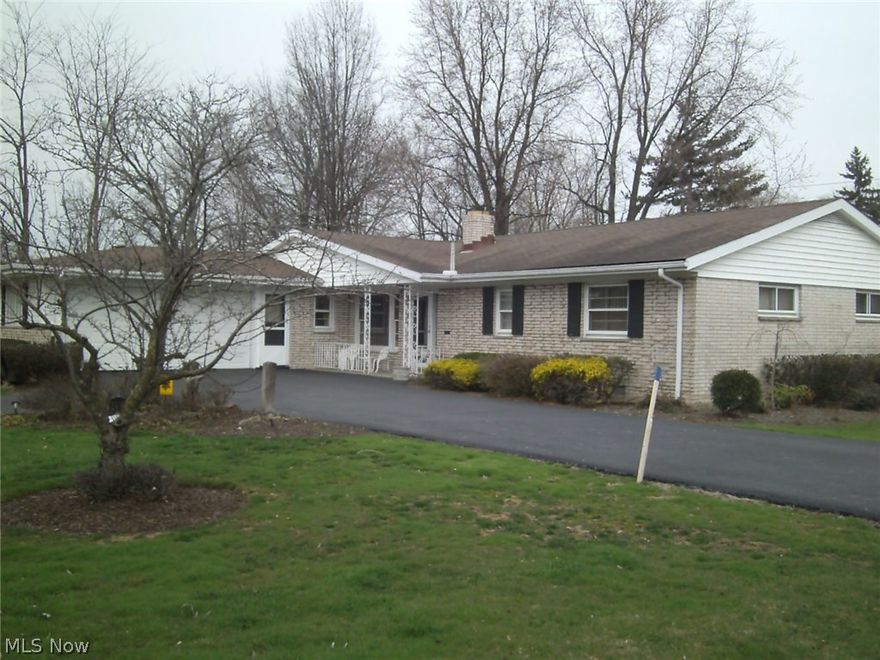 Great setting on large corner lot,  brick ranch in prime Beachwood location. 3 bedroom/2.5 bath with 2 car attached garage and deck/patio. Close to schools, shopping and hospitals with easy access to University Circle area and downtown Cleveland.