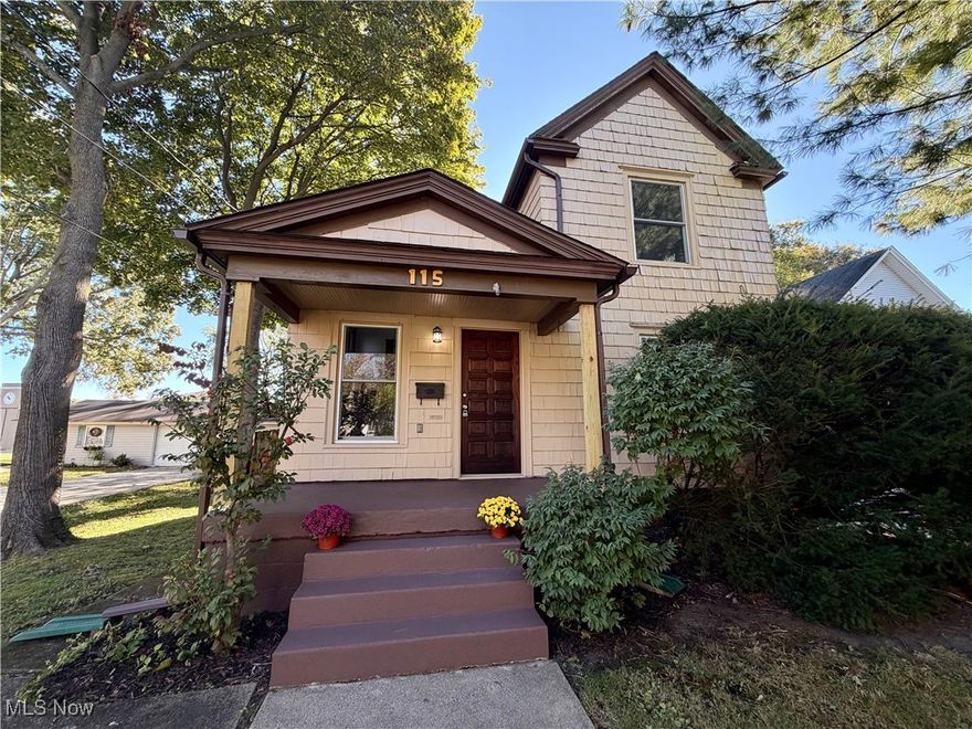 Renovated home near Kent State University and on the bus line.  This is a great opportunity to own a 3-bedroom house in the city of Kent.  Most windows and flooring and doors have been replaced with vinyl products for easy care and maintenance.  New 23 x 23 deck on the back of the house.  Brand new refrigerator and dishwasher.  Original woodwork throughout with original wainscoting in the huge 12 x 12 entrance foyer with a skylight.  Newly remodeled kitchen including cabinets, countertops, and appliances.  New gutters, fresh paint inside and out!  Newly remodeled bathroom.  Storage shed in the backyard.  Newer Natural Gas Hot Water Tank.  The basement is full with a shower and ready for finishing to add square footage.  This is a rare opportunity in Kent and ready to move in!