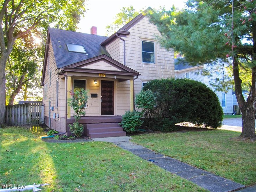 Renovated home near Kent State University and on the bus line.  This is a great opportunity to own a 3-bedroom house in the city of Kent.  Most windows and flooring and doors have been replaced with vinyl products for easy care and maintenance.  New 23 x 23 deck on the back of the house.  Brand new refrigerator and dishwasher.  Original woodwork throughout with original wainscoting in the huge 12 x 12 entrance foyer with a skylight.  Newly remodeled kitchen including cabinets, countertops, and appliances.  New gutters, fresh paint inside and out!  Newly remodeled bathroom.  Storage shed in the backyard.  Newer Natural Gas Hot Water Tank.  The basement is full with a shower and ready for finishing to add square footage.  This is a rare opportunity in Kent and ready to move in!