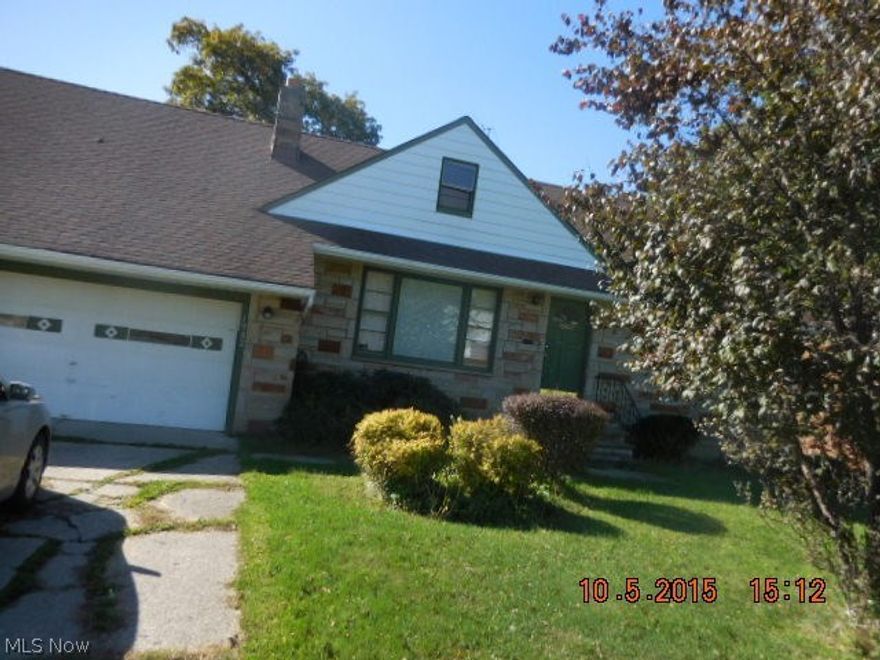 Spacious five bedroom, two full bath home with stone and brick exterior. Large kitchen, formal dining room and sun room. Hardwood floors throughout. Two bedrooms on the main floor and three bedrooms upstairs. Both the living room and lower level family room have wood burning fireplaces. The oversized family room measures 29x11 and is perfect for entertaining. Double car garage, nicely landscaped. Being sold as is. Pre-qualification letter and/or proof of funds required with all offers.!