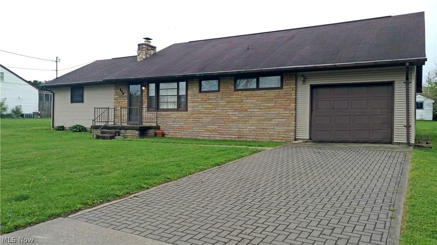 The fourth bedroom (Master on listing is off living room and could make a nice family room/den or office.  Needs a little TLC.  Nice level yard, large dining room - could be family room.  Seller willing to make repairs if needed for financing.