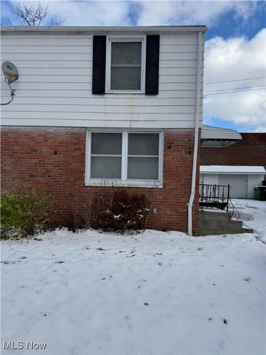 Nicely maintained half duplex brick exterior, rear deck with fenced yard 1 car det, First floor offers a spacious Living Room, with dining room, and ample size kitchen. 2 large bedrooms primary bedroom offers a walk in closet. Lower level family room and lower level laundry storage room. Point of sale has been ordered. Special Financing with down payment/closing costs  assistance for qualifying buyers.