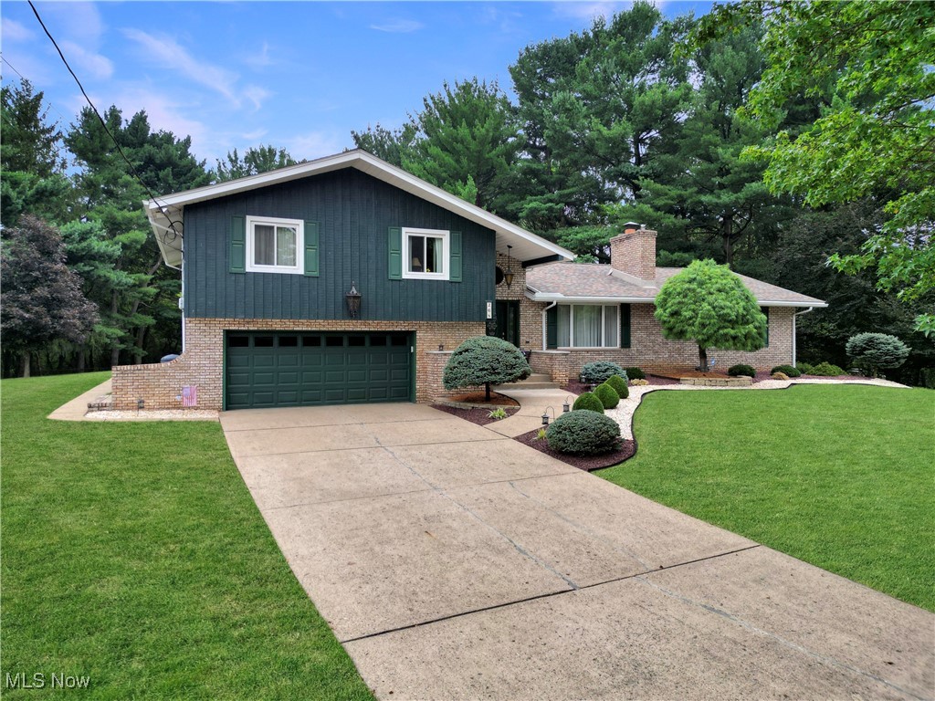 Welcome to this solid 4-bedroom, 3 full bath brick home nestled on a generous ¾-acre lot in a desirable cul-de-sac subdivision. Surrounded by meticulous landscaping, this home offers privacy, space, and charm in equal measure.
Step inside to a spacious living room filled with natural light, featuring a beautiful double-sided gas fireplace that flows into a large family room—perfect for entertaining or relaxing evenings. The eat-in kitchen provides ample cabinet and counter space, ideal for everyday cooking or hosting.
All bedrooms are comfortably sized, with the primary suite offering a spacious ensuite bath. The second-floor bathroom is also generously sized. Downstairs, a large finished rec room with another gas fireplace adds even more living space, along with a separate storage room and crawl space for additional storage.
The massive, private backyard is a true retreat with a covered back porch perfect for relaxing, and a storage shed for your tools or lawn equipment.
Recent updates include a new roof and new AC coils and motor in 2024, as well as updated windows in 2018 (excluding three picture windows).
This well-maintained home is the perfect blend of comfort, updates, and location—ready for you to move in and make it your own!