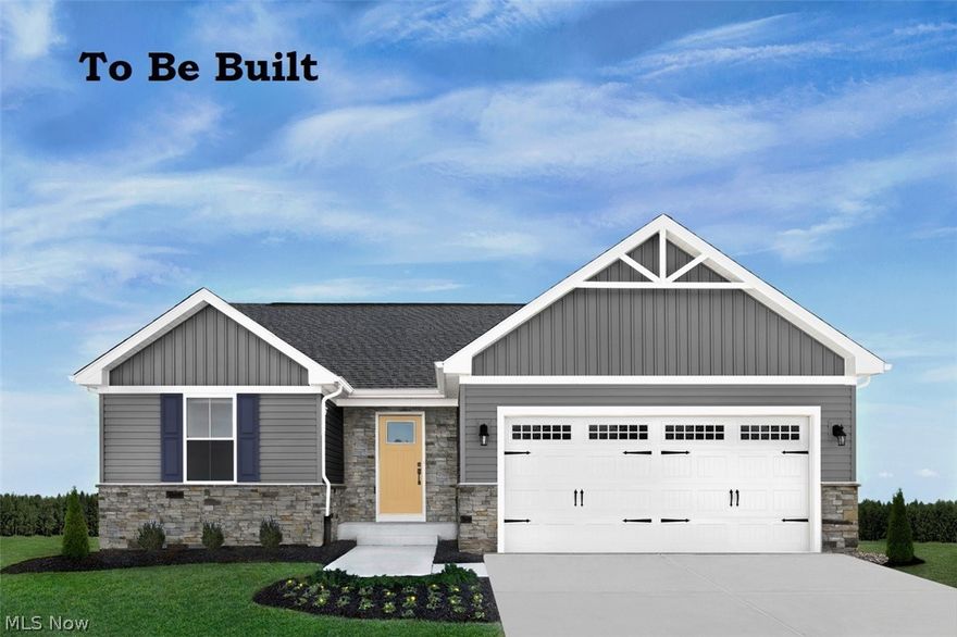 A brand new Grand Bahama floorplan in Norton's only new ranch community with a dog park, included lawn & snow care, with fences and sheds permitted! 3 Bedrooms, 2 full baths, and Laundry room conveniently located just steps from from the Master Suite.   To Be Built. Photos for representation only.