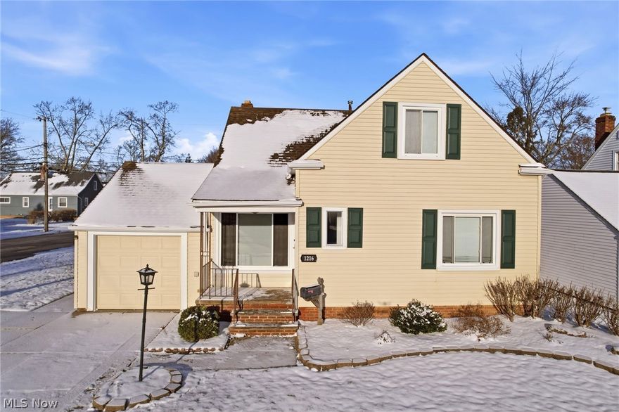 Move right into this well maintained 4 bedroom, 2 bath home offering over 1,500 square feet of living space plus a finished lower level. The main floor features newer luxury vinyl plank flooring, abundant natural light, and a functional layout designed for everyday living.

The kitchen offers beautiful wood cabinetry with glass display doors, granite countertops, stainless steel appliances, and opens directly to the dining room. A sliding door leads to the covered deck overlooking the private fenced backyard, creating a great space for outdoor entertaining or relaxing.

A first floor bedroom provides excellent flexibility and could also serve as a home office or guest room. The living room features a large walk-in closet providing additional storage.

Upstairs you will find three additional bedrooms including a spacious primary bedroom with a vaulted ceiling and double closets, along with a full bathroom serving the second level. Brand new carpet was installed throughout the second floor in 2026.

The finished lower level adds valuable living space with a large recreation room featuring built-ins and glass block windows. The mechanical room is neat and organized with laundry access, and the washer and dryer will remain.

Additional highlights include an attached one car garage, double driveway, and a spacious corner lot. Numerous updates and improvements have been completed throughout the home, with a full list available in the MLS supplements.