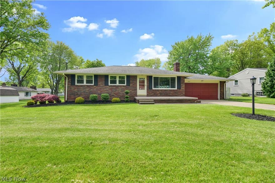 Welcome Home to this beautiful brick ranch home in Austintown Schools,  original wood floors throughout the living room and 3 generously sized bedrooms all with large closets.  Roof and windows were done in 2010, furnace 2015 and a  brand new central air unit added in 2016.   The full basement has a complete full bath along with plenty of room for additional living space, built in storage was added as well as new glass block windows. Storage shed added in the back yard for additional storage and lawn care.  Awesome Austintown neighborhood to call home.
