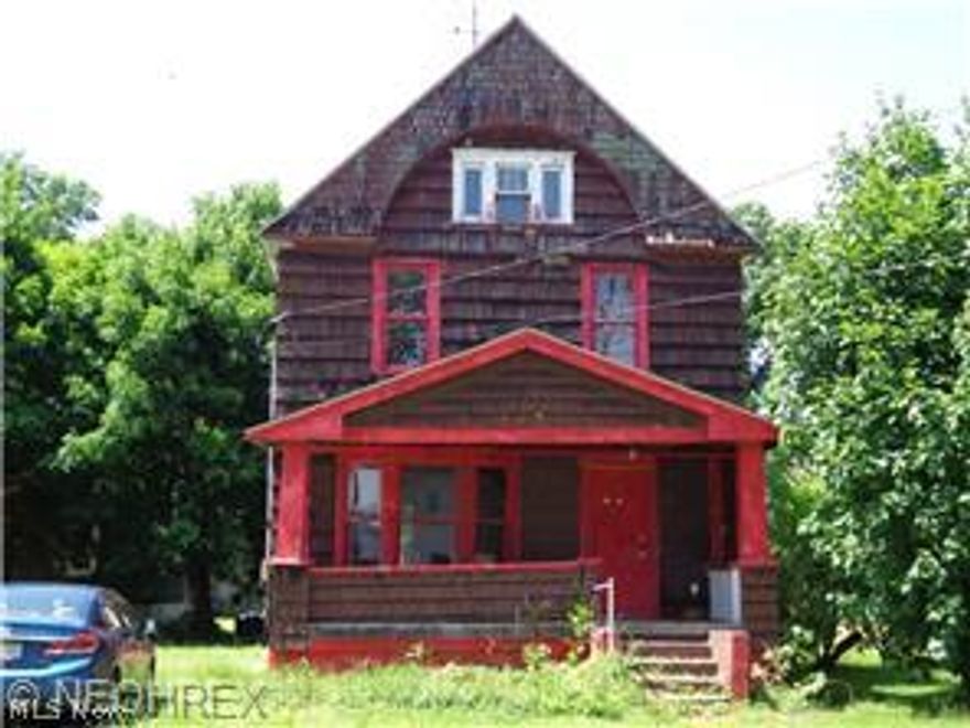 Home in need of rehab.  Motivated seller.