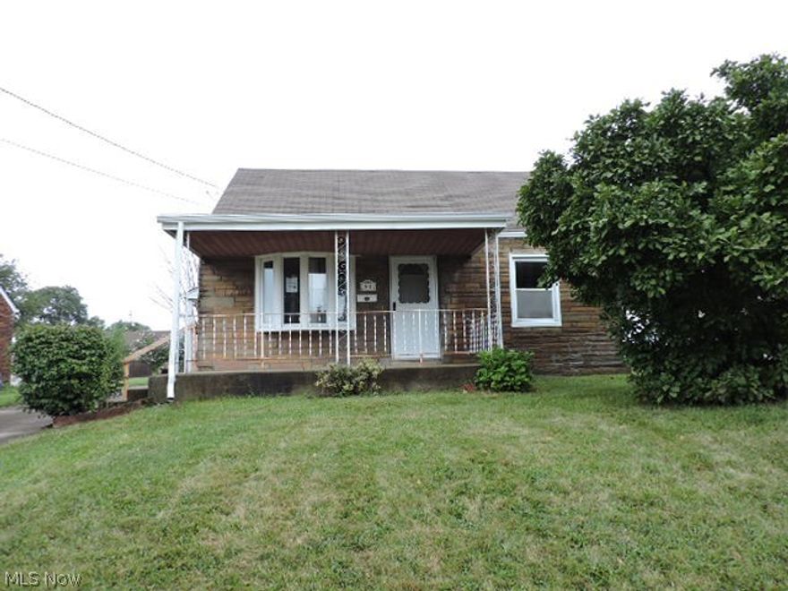 Located in City of Campbell this single-family stone and alum cape style home offers a traditional cape floor plan with living room, two bedrooms, full bath and kitchen on first floor with additional bedroom and landing area on 2nd floor.  Home features full divided basement plus detached garage