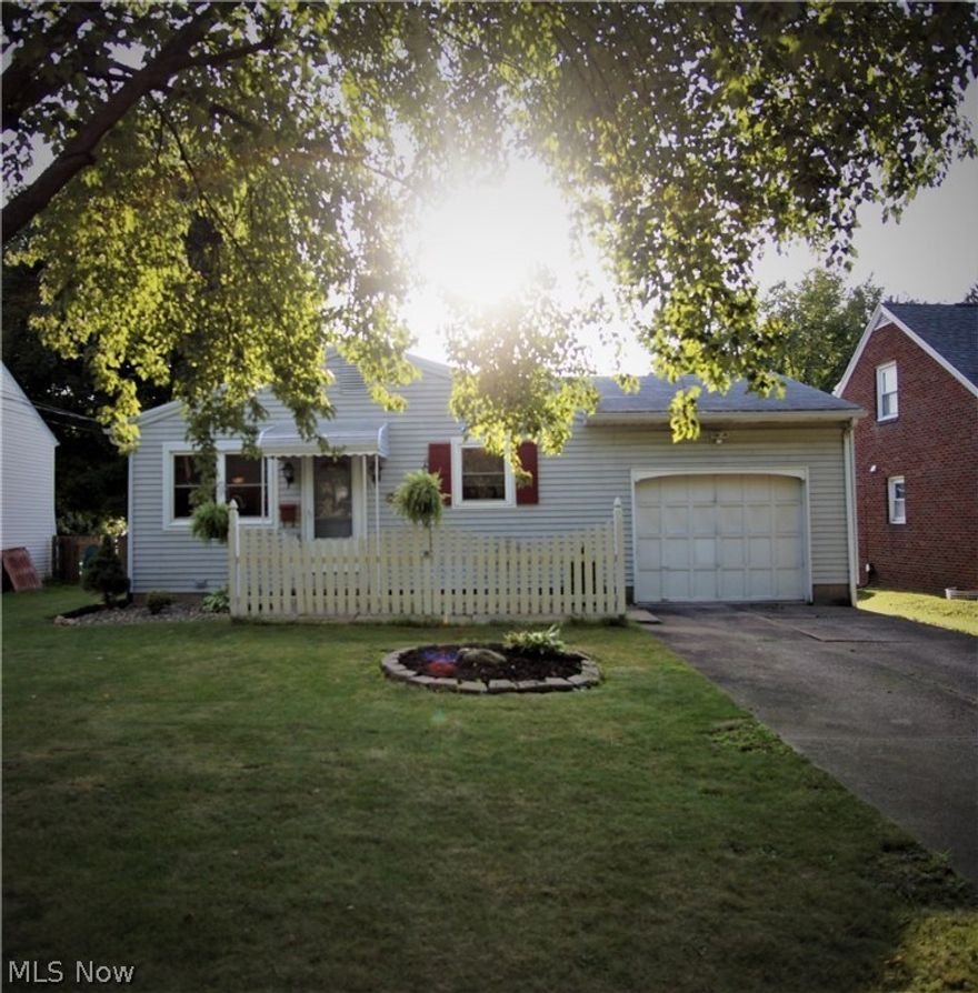 Welcome to your new ranch home at 2307 Broad Ave NW in Plain Twp! This adorable ranch home is totally move-in ready! Walk up to the front door next to the picket fence and enter into the large living room. The eat-in kitchen is spacious, modern and sunny! The garage rear door leads to a fenced patio for private entertaining. The backyard hosts a nice, private storage shed. The Master-bedroom has its own door to the main bath. Plenty of storage space!! Two other bedrooms round out the main living level. There is an additional full bath in the very large well maintained lower level! Come home today and call for your private tour!!