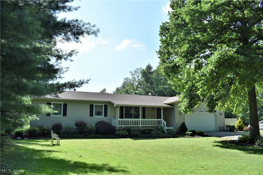 Fantastic Ranch style home on 5.63 acres with 600 feet of frontage on Yost Road***The beautiful lake and dense woods provide total privacy an plenty of room from neighbors and traffic***Your large multi-level deck off the family room provides a picturesque view of mother nature with only a farm on the other side of the trees***Hunting and Fishing are right out your back door***Inside your new kitchen and many other newly remodeled rooms provide every luxury you might desire including a first floor laundry room, large pantry area, fantastic family room with natural gas fireplace which practically heats the entire house and formal living room for additional entertaining***The lower level has a 1950's decor with a full kitchen*rec room for Pool, Table Tennis, Bar, Dancing, Air Hockey and cozy evenings with the Franklin Style gas stove***You DON'T want to wait to see this fantastic property so call Now for your appointment to see this great property***