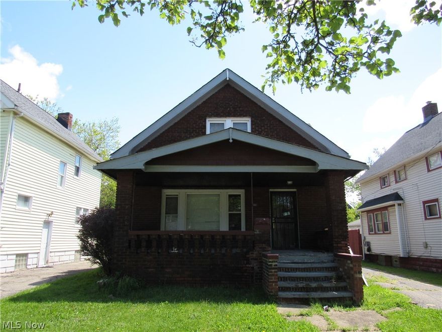 Great opportunity with this spacious all brick home located in the desirable Lee-Harvard area of Cleveland. This property offers flexible living space with 2 first-floor bedrooms and additional living quarters upstairs featuring a second kitchen and full bathroom that could be ideal for an in-law suite, extended family living, or additional functionality. The exterior features low-maintenance brick construction along with a detached garage. Inside, there is plenty of potential for an owner-occupant or investor looking to add value. The electric panel appears newer. Conveniently located near shopping, schools, parks, and major highways. Bring your ideas and see the possibilities this home has to offer! Sold as is.