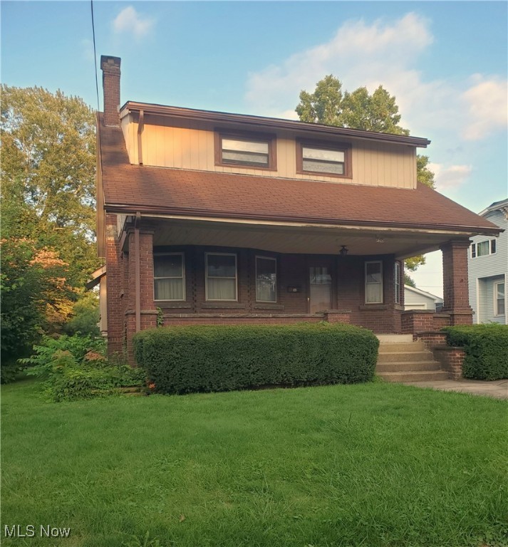 R 3 Zoning for many possibilities. This .405 of an acre lot extends from S. Main to Walnut Street. Large 5 bedroom, 2 bath home with beautiful original woodwork. Kitchen cabinets were updated. Fireplace and bow window effect in living room. Dining room has hardwood flooring and bow window with window seat. 1st floor master bedroom with walk in closet, bathroom and a door to 16 x 7 sunroom. Sunroom has a door to 16 x 14 deck with ramp to rear yard. There are double staircases to the 2nd floor, one from the living room and one from the kitchen. 2nd floor landing has deep walk in storage closet and stairs to a finished attic for additional living space or storage. Lovely 26 x 10 front porch. 20 x 20 garage has 2 new overhead doors (7/24) and a double wide paved drive with turn around. Rear storage shed 12x 20.