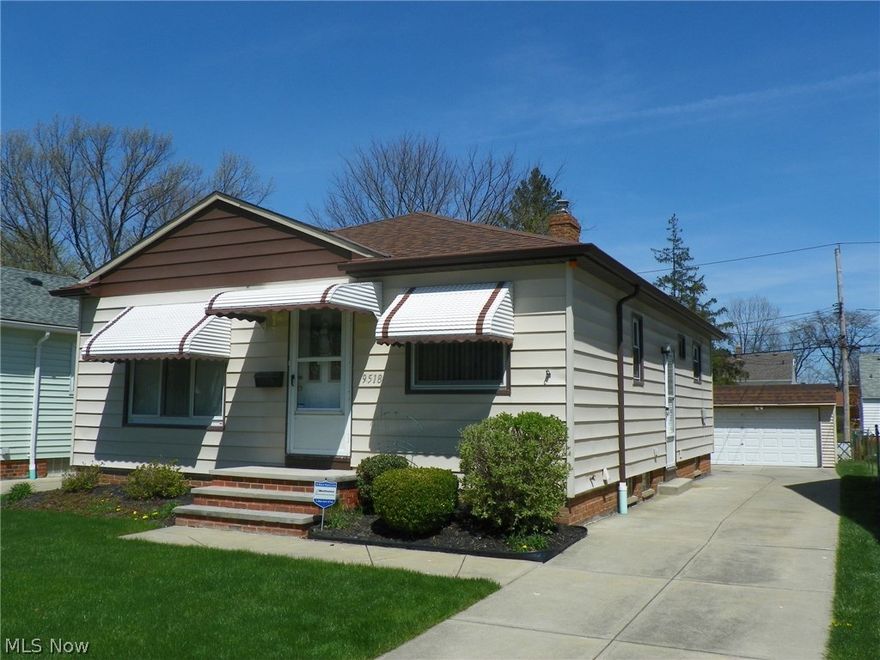 3 Bedroom, 2 Bath Ranch right off Big Creek Pkwy. !  Move in ready !  Nice hardwood floors * Updated Eat in Kitchen with modern cabinets and ceramic flooring * New windows * Updated driveway * Updated roof * New side door and beautiful front door * Basement has a finished Recreation Room, glass block windows, laundry/pantry area and a workshop area complete with a full bath * Extra large 2 car garage * Partially fenced backyard * This home has been well taken care of !  Must see !