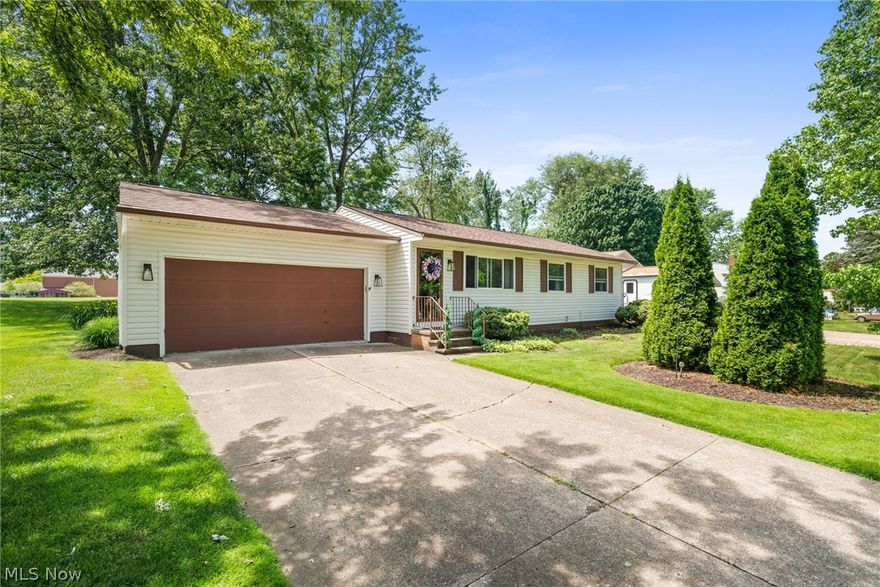 Welcome to this charming ranch home nestled in the heart of Brunswick!  This property boasts a classic layout and features that cater to comfortable living and entertaining. Upon entry, you're greeted by a spacious living room flooded with natural light, seamlessly flowing into the dining room and the updated kitchen. The kitchen boasts ample counter space and elegant granite countertops, perfect for culinary enthusiasts and entertaining guests. A full bathroom conveniently services the main living areas. The home features three bedrooms, including a master bedroom with a convenient half bathroom en suite. Additionally, the finished basement offers extra living space, complete with a separate laundry area and a versatile bonus room that could easily serve as a fourth bedroom, office, or recreation space. Step outside through the sliding glass door from the dining room to discover the expansive backyard oasis, meticulously maintained and ideal for outdoor gatherings, gardening, or simply unwinding in nature's embrace. Updates include: new roof 2021, french drains in backyard, newer windows and more! Don't miss the opportunity to make this delightful ranch home yours and enjoy the comfort and convenience it offers in Brunswick's desirable locale. Schedule your showing today and envision the possibilities!