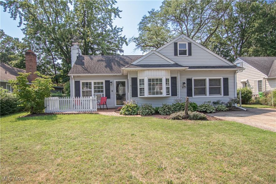 Welcome home, this adorable cape cod nestled in the sought after city of Berea, close to highways, parks, shopping and the airport!  The living room offers a cozy fireplace and so much natural light!  The large kitchen offers an eat in space and ample storage!  Off of the kitchen is a large bonus room perfect for a playroom, office or whatever flex space you may need.  Down the hall are 3 generously sized bedrooms and an updated full bathroom! Upstairs offers more even more living space for a potential 4th bedroom, space to create what you want or storage. Do not miss the chance to call this home!