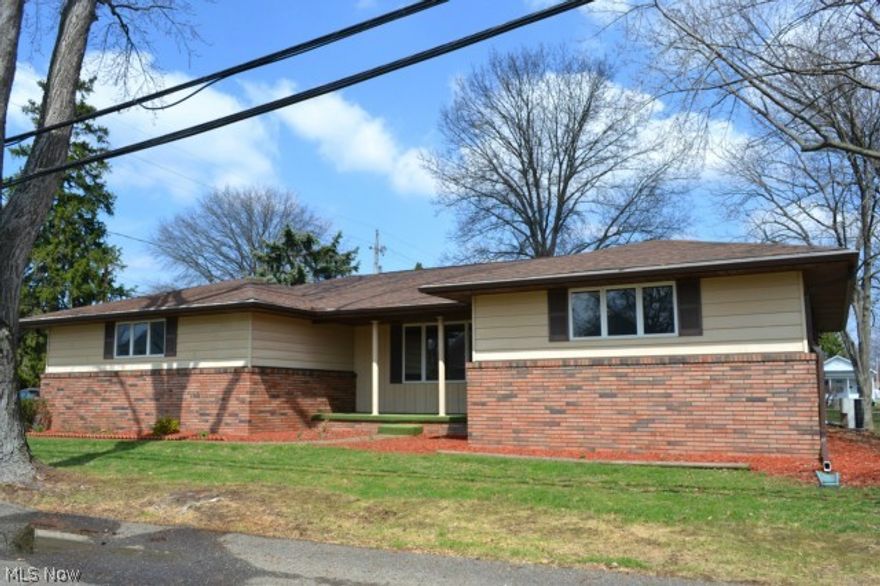 Great 3 BR ranch home blocks from Tuscora Park.  Full basement with over-sized two stall garage.