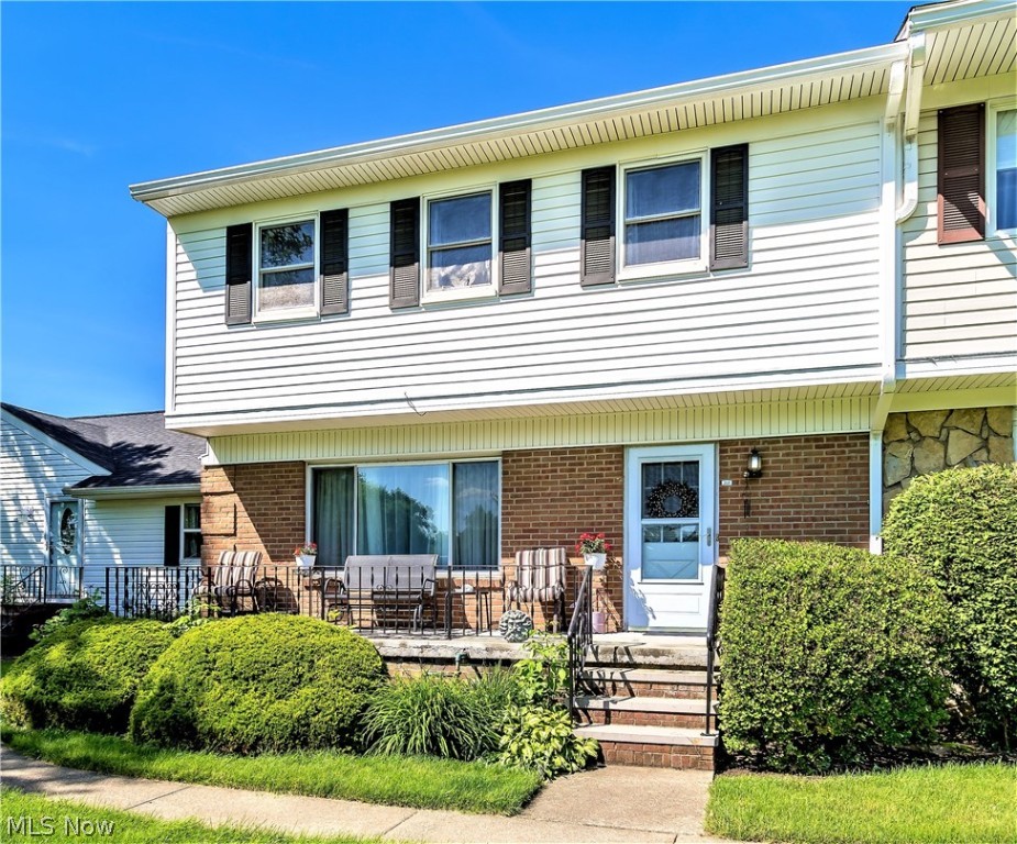 ** One Of The LARGEST Condos In Country Club Townhouses Of Green! *2100+ Square Feet Includes A PARTIAL FINISHED BASEMENT! *3 Bdrms, 2.5 Bathrms *Prime Location, Located On The 18th Green Of The Golf Course And Close To An Inground Swimming Pool/Clubhouse! *BEAUTIFUL Views Of A Stream, Pond AND The Golf Course Can Be Enjoyed On The 21 Ft. Long Semi-Covered Front Porch! *2 Car Garage *Back Gated Fenced Patio For Privacy! *NEWER ROOF, FURNACE, AC, ELECTRIC BOX & Carpet *Family Room W/Gas Stone Fireplace, Mantel & Hearth *OPEN/AIRY Feeling Upon Entering, As This Is A SHOWSTOPPER Condo! *Formal Dining OPEN To Family Rm & Kitchen *Kitchen W/Ceramic Tile Floor, ISLAND W/Storage, Fully Applianced, MODERN Track Ceiling Lighting W/RUSTIC Wood Tray Ceiling! *2 PANTRIES- Regular AND Butlers Pantry Extending Cabinets & Countertops ~ Unique To This Condo As Well! *First Floor Living Rm Faces The Golf Course *Upstairs The Master Bdrm Showcases Gray Modern Carpet, White Trim, Accent Mirrors & Ceiling Fan, Along With A MASTER BATHROOM W/His & Her Separate WALK IN CLOSETS, His & Her Separate Sinks And A Main Vanity With Walk-In Shower! *2nd Bedroom - A Junior Master Is Also HUGE, Measuring 16 Ft. Long With 2 Closets ~ One A Walk In & Other W/Sliding Door *3rd Bdrm & Full Bath 2nd Floor *Finished Basement RECREATION ROOM Was Used For Game Nights And Family Gatherings! *Other Side Of Bsmt Features Tall Ceilings, Laundry & Storage *AO Smith H20 Tank *WATERPROOFED BSMT W/Warranty *LIVE VIDEO