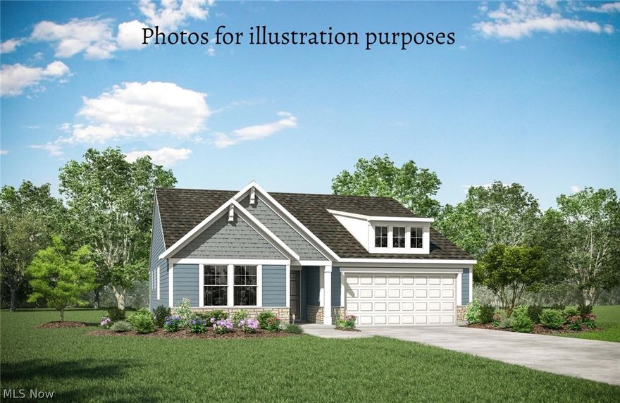 Drees Homes Sarasota floorplan. This home is to-be-built to customer specifications. Photo for illustration purposes.