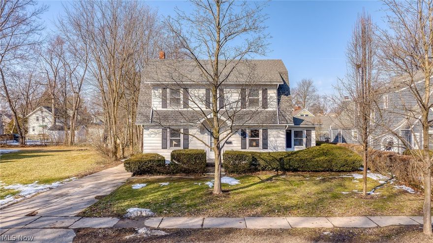 Welcome home to 815 Broad Blvd, Cuyahoga Falls — a fully updated 4-bedroom, 1.5-bath colonial offering over 2,000 sq ft of living space plus additional finished living area in the partially finished basement. The main level features a spacious living room anchored by a gorgeous fireplace, an updated kitchen with granite countertops and new stainless steel appliances, a large formal dining room and a fully enclosed sunroom with sliding glass doors leading to the backyard. Three spacious bedrooms are located on the second floor, with a finished fourth bedroom on the third level providing flexible living options. Additional highlights include updated finishes throughout, a one-car detached garage, and a partially finished basement suitable for a rec room, office, or storage. Conveniently located near Front Street - shopping, dining, parks, and highway access. Don't miss your chance to call to this one "home". *Property is agent owned.