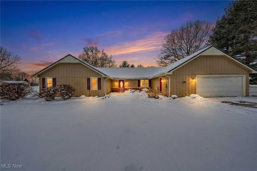 Imagine living every day like you actually took that vacation you’ve been dreaming about, right here in Aurora Shores, a private 305 acre lake community where waterskiing, boating, sandy beaches, tennis/pickleball courts, volleyball and neighborhood life are the norm, not the once-in-a-while. This inviting ranch greets you with an open floor plan that naturally brings kitchen, dining and living spaces together, centered by a gourmet kitchen with island, walk-in pantry and newer flooring. Updated baths with stylish tile, newer flooring, Anderson windows, metal roof, instant hot water tank and expanded concrete drive with extra parking. Four generous bedrooms include a large primary suite with walk-in closet and dual-sink bath, while outside you’ll find an oversized custom deck overlooking a low-maintenance, professionally landscaped yard with garden pond and fire pit (deck needs some TLC, being sold as-is). With pools, two beaches, a marina, playgrounds and year-round community vibes just steps away, this is lake-life living with everyday comfort.