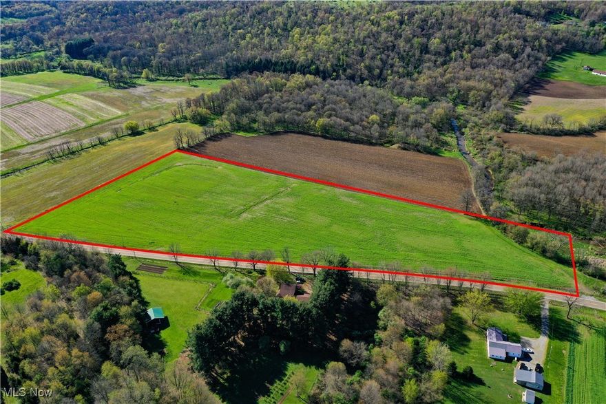 Endless Potential on 13.65  Acres-Agricultural/Residential Development Opportunity | Columbiana County | Southern Local School District. This level, *tillable parcel is currently being used for crop farming (farmer will harvest current crop) providing income until you expand your farming operation or are ready to build your dream home where you can enjoy sustainable living, hobby farm, boutique operation or develop with several beautiful homesites. Frontage on SR 518. This property is available individually or as part of a larger offering totaling approximately 105.852 acres when combined with adjoining parcels. It’s an excellent opportunity for developers, investors or anyone seeking space, privacy and multiple options for use. Acreage by parcel with MLS# , 5130012 (4.297 AC.) | 5130013 (8.91 AC.) | 5130014 (13.65 AC.) | 5130016 (78.995 AC.) | and 5132330 (105.852 AC. All Parcels Combined). PLEASE NOTE: Any applicable Gas, Oil, Coal, Timber and Mineral Rights are Negotiable. HIGHLIGHTS INCLUDE: *13.65 Acres (level, usable terrain with approx.*12.59 AC. Portion tillable Don’t miss this opportunity to own a versatile piece of land that offers flexibility, functionality and long-term promise. Call today for more information. Please Note: *Parcel lines in photos/videos and all marketing (size and dimensions) are approximate for visual reference only, actual may vary. This property is owned by a trust affiliated with a licensed real estate agent/REALTOR® in the state of Ohio. The licensed agent/REALTOR® also maintains a business relationship with the listing agent and brokerage. ALL LAND IS CURRENTLY PLANTED IN CROPS PLEASE DO NOT WALK THE PROPERTY WITHOUT PRIOR COMMUNICATION AND APPROVAL. SHOWINGS BY APPOINTMENT ONLY. CONTACT THE LISTING AGENT TO SCHEDULE A VISIT.