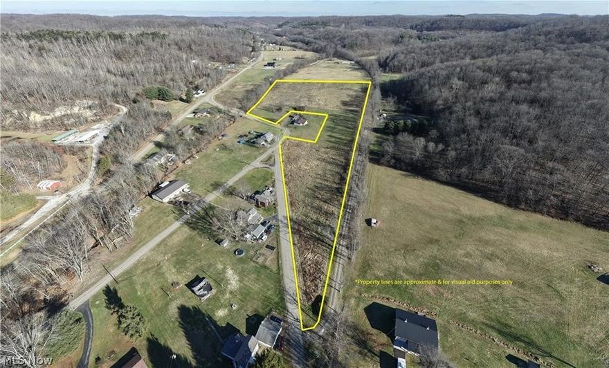 11.11 acres are ready for you! A nice location near New Phila, Uhrichsville, or Gnadenhutten. Indian Valley school district. Flat and cleared