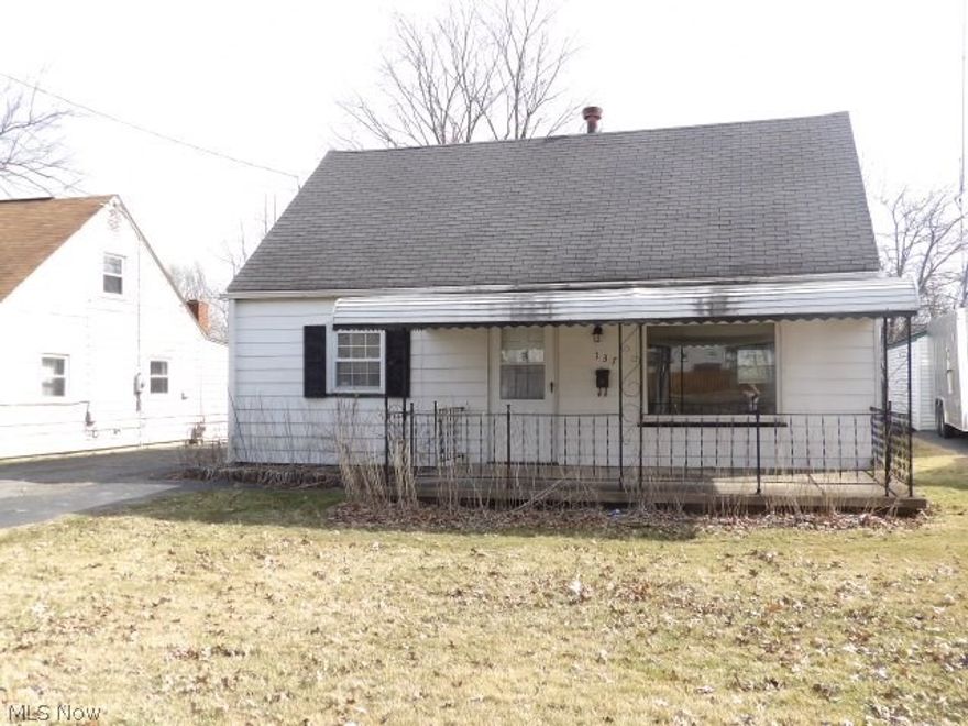 Already Cash Flowing at $675 a month plus all utilities, Tenant in lease until April of 2017. This Classic 1950’s Cape Code features a Living Room with Fireplace, 2 Bedrooms, Bath, and Laundry Room on First Floor. Finished Attic adds 2 more Bedrooms. 1 Car Detached Garage. Newer Windows, Call Today!