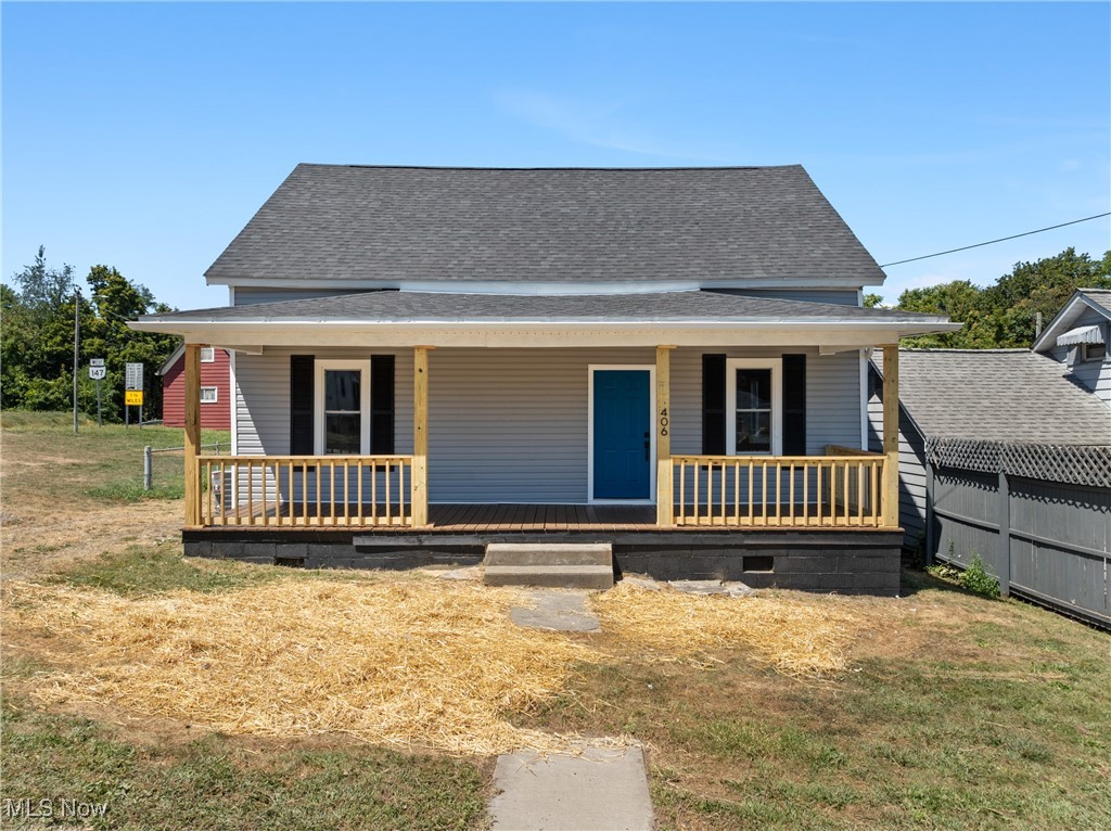 Welcome to 406 S Chestnut St, a beautifully renovated 3-bedroom, 2-bath home in the heart of Barnesville, Ohio! This move-in ready property has been thoughtfully updated throughout, offering modern comfort paired with timeless style.
Step inside to a bright and inviting interior featuring all-new flooring. The brand-new kitchen is a true highlight, boasting butcher block countertops, stylish cabinetry, and sleek finishes that make meal prep and entertaining a joy. Both full bathrooms have been completely remodeled with fresh, modern designs and updated fixtures.
The layout is designed with convenience in mind, featuring a main floor primary bedroom with an attached full bath, creating a comfortable retreat. Upstairs, you’ll find two additional bedrooms and a second updated bathroom, perfect for family or guests.
With a new roof, new bathrooms, new flooring, and a fully updated kitchen, this home provides peace of mind along with move-in readiness. The exterior includes a welcoming front porch and a manageable yard, offering plenty of space for relaxing, gardening, or entertaining outdoors.
Located just minutes from schools, shopping, dining, and community amenities, 406 S Chestnut St combines small-town charm with modern updates. Don’t miss the opportunity to make this beautifully renovated home your own—schedule a showing today!