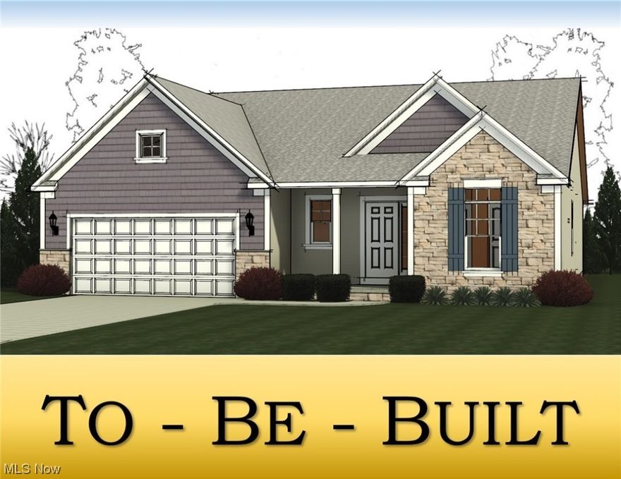 Phase 3 SOLD OUT!!! New Phase 4 coming later 2025. Listing is example of **To-Be-Built** for Phase 4 in Oldestone Crossing (Lake Township Schools). Model Home located @ 2693 Ledgetsone Dr NW, Uniontown (Lake Twp). Visit us to be added to our CALL LIST for Phase 4. The Windham III Ranch Plan by Patrick Long Homes in Lake Township's New Phase 4 in Oldestone Crossing. Close to I-77 and the Historical Hartville Area. 16' x 6' Garage Addition great for stoarge. (3rd car option on some lots in Phase 3). Main-Floor Living,2 additional bedrooms with Owner's Suite. Make Customizations: Added Sunroom, Covered Patios or Porches available,vented Chimney Hoods, splendid cabinetry features, Shoe Bench, Granite or Cambria Quartz Kitchens/Baths, tiledbacksplash, cabinet lighting, Vaulted Ceilings Owner's Bed, Kitchen, and Dining Area. Fireplace with Dry-Stack Stone Faceopt. Owner's Bath can accommodate a Deluxe Tiled Shower w/ Freestanding or Garden Tub. Deluxe Laundry Featuresavailable. The Photos depict similar completed homes and may include upgraded features. See Salesperson to verifyfeatures and finishes included. Taxes shown are for land only. **“Starting At” price generally refers to the base house,before addition of upgraded finishes, features, and buyers’ customizations. Some photos depict upgraded elevationsand/or optional features available at additional cost and may not represent the lowest-priced homes offered in OldeStoneCrossing. In this time of rapidly escalating building materials costs Base Prices are Subject to Change at any time prior toaccepted purchase agreement.