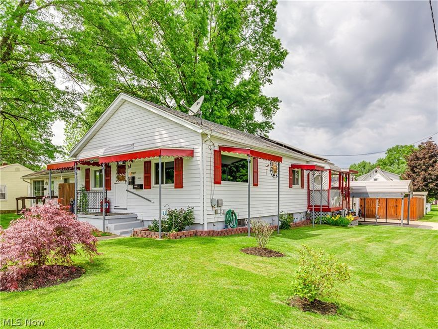 Mr. and Mrs. Clean lives here. Home has numerous updates and improvements in the last 4 years to include carpet and flooring throughout. Updated bath and kitchen. Great floor plan and 1st-floor living at it's finest. Fenced-in yard with 2 sheds and carport attached to the house, then to the garage. Updated electric. More updates roof 2016 - 35 year shingles, H2O tank 2017, furnace 2018. Solar System Installed 15K. Electric in garage and shed. Low utilities. Corner lot.