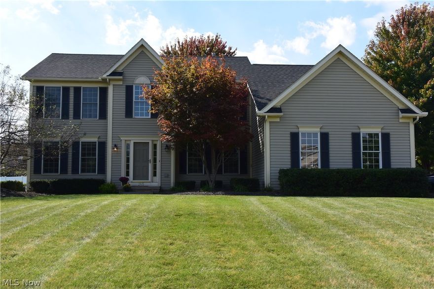 Regent Park!  This home is a true treasure!  1 owner of love and care!  The owners have pampered this 2,400 sq ft, 4 bedroom, 2.5 bath and office spacious colonial!  3 car garage, large lot with patio and trees.  2 story foyer, first floor laundry, vaulted ceiling in family room opens up to a gorgeous kitchen with a large island.  Upgraded appliances, newer floor and lights. Off foyer is 1st floor office, formal dining room and living room.  Open staircase lends to 4 spacious bedrooms. Master suite has a vaulted ceiling, glamour bath with jetted tub, double sinks and large closet.  Dates approximate: shingles 4 years, hot water tank 7 years, master bedroom shower door, master bedroom window was replaced.  Kitchen floor and family room carpeting 1 1/2 years old.  Garage door opener 1 year.  Pella windows original to the house.