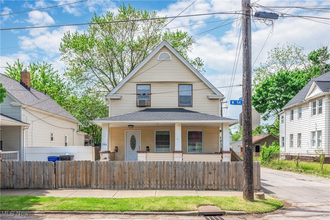 NEWLY UPDATED IN THE STOCKYARDS NEIGHBORHOOD OF CLEVELAND!! Don’t miss this incredible opportunity to own a fully updated multi-family home featuring two spacious units, each offering 2 bedrooms and 1 bathroom. Whether you're looking for a smart investment or a home with rental income potential, this property delivers! Both units boast newly updated interiors, including modern flooring and stylishly renovated bathrooms. The property also features a dedicated laundry room, adding convenience for residents. Enjoy peace of mind with a newer roof, and take advantage of the detached garage for secure parking or additional storage. The fully fenced-in yard offers privacy and security—plus, with no grass to cut, exterior maintenance is a breeze! Located in a desirable area with easy access to local amenities, this home is perfect for owner-occupants and investors alike. Schedule your private showing today!