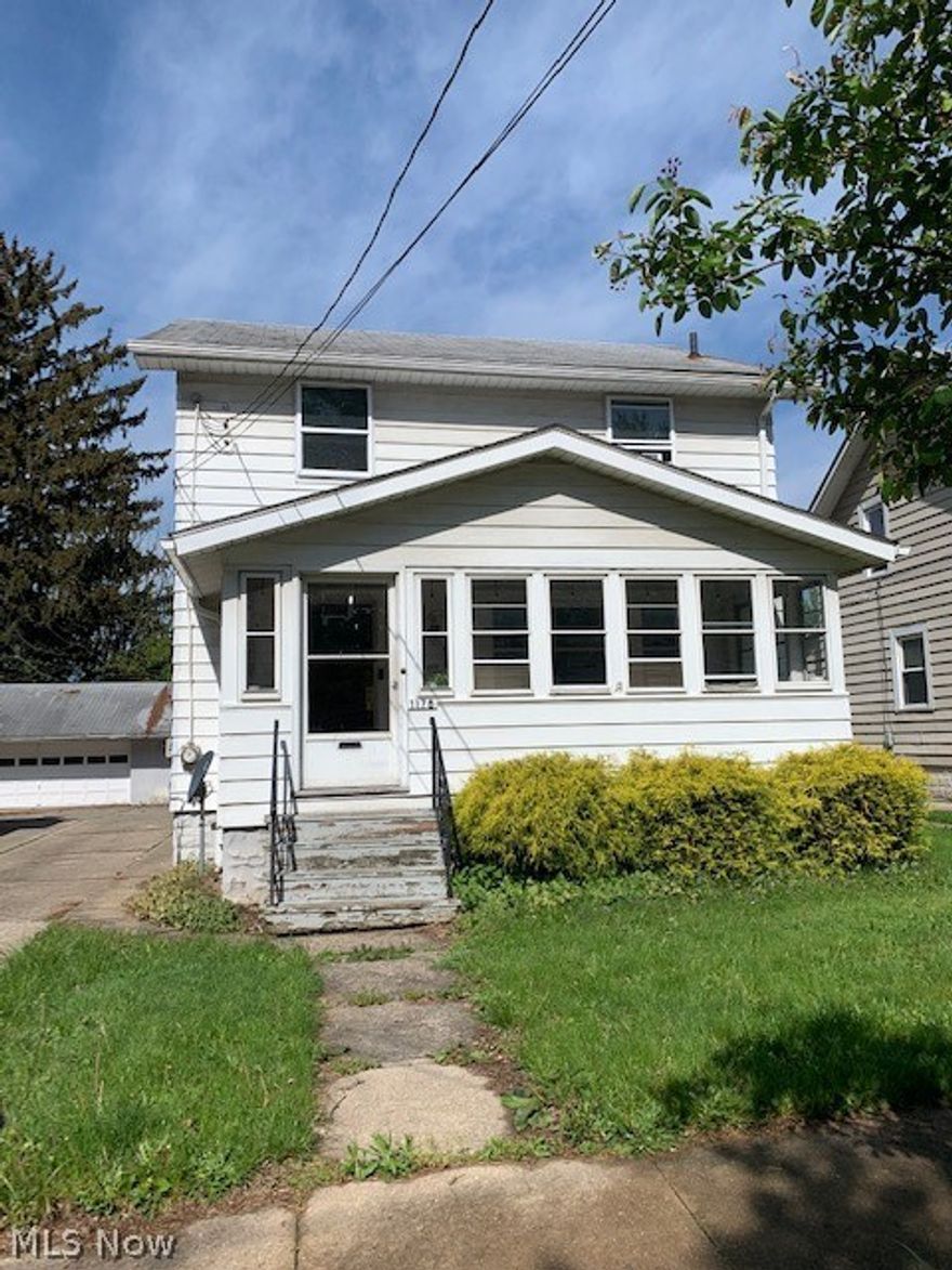 Come visit this spacious colonial on a popular street in North Hill!  Very well maintained home has 3 bedrooms, a dining room off the kitchen and a 2 car garage. 
Enjoy a cup of coffee in the sunny front enclosed porch. Wood floors throughout much of the home, with updated laminate on other parts.  The furnace and water tank are both newer and the electric is updated. There is an older full bathroom in the basement that is semi closed in.  With some extra touches, you could have another living area in the basement.  The garage is attached to the neighbor garage, and the driveways are side by side, not shared.  Please give ample notice.  Tenant occupied so please give 24 hour notice before any showings.
