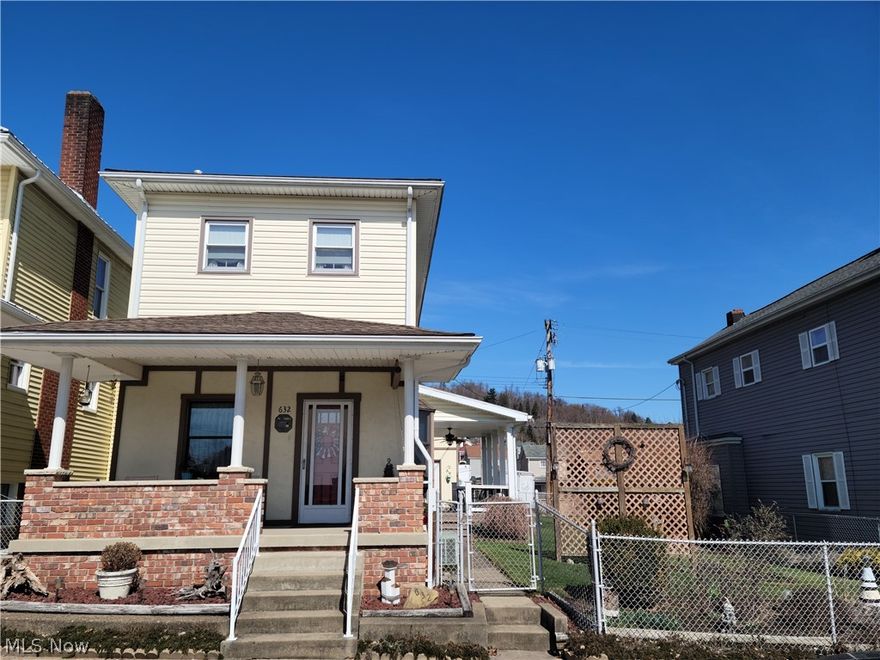 Priced to Sell!  This centrally located home on a double lot will not last long.  Enjoy being outside by working in the flat, fenced in yard or relaxing on either the covered front porch, covered side deck or back patio.  This home has been immaculately kept and updated.  The large 2 1/2 car garage provides tons of space for storage and gives you the convenience of off street parking.  The house has been tastefully done inside with great paint colors, beautiful hard wood floors and the updated kitchen and bathrooms.  Do not miss the chance to make this beautiful home yours!