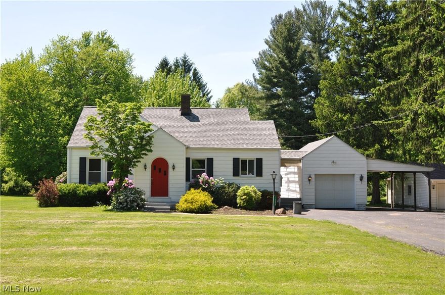 Lovely remodeled Cape Cod w/completely remodeled kitchen w/white Kraftmaid Shaker cabinets, stainless appliances, new lighting throughout, remodeled bathroom w/ceramic tile, refinished hardwood floors, large sunroom, new windows, electric service  waterproofed basement in 2018. 2 bedrooms & bath on main floor, 1 bedroom up. 1 car garage & carport plus separate 20 x 24 detached garage.