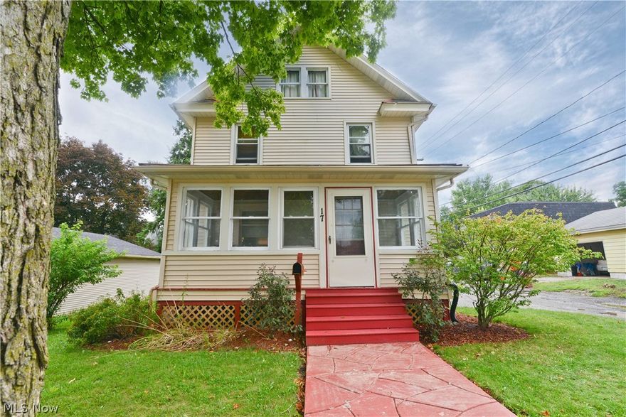 Welcome home, this Columbiana beauty has everything a new family needs! Located in the heart of the nicest town in America and within a short walk to Firestone Park, cute boutique shops and local restaurants. Upon entering the lovely front porch you are greeted by the charm and character of a home from the 1920’s. The large l-shaped living/dinning room which is ideal for entertaining your friends and family. Finishing off the first floor is the tastefully updated fully equipped kitchen, which features plenty of counter space and all of your storage needs with the adjacent pantry. Head up to the second floor to find 2 large bedrooms, the most gorgeous spa like bathroom and even a room that would be fabulous for an office or playroom. Finishing off the interior is the final bedroom on the third floor with large storage room for all of your holiday decor. This low maintenance property allows you to enjoy more time relaxing on the huge deck then mowing grass for hours. So many things have
