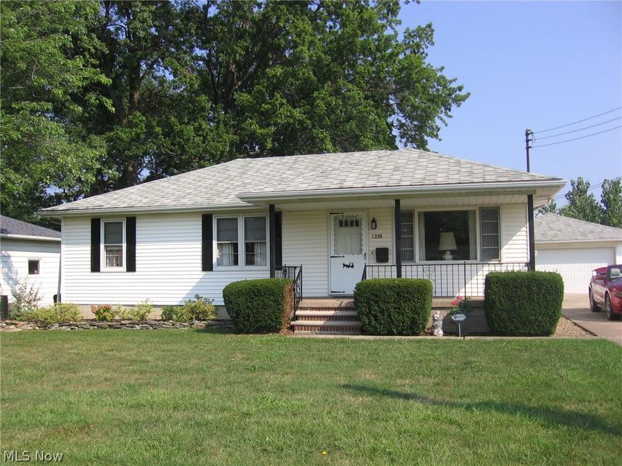Well-kept 3 bedroom home!  Enjoy the days sitting on your covered front porch that faces Westwood Park. Living room has a large picture window. Eat-in Kitchen has plenty of cabinet space with large pantry cupboard and all appliances stay. Bathroom has stacked washer/dryer combo.  Full basement has second full bathroom, large counter space with sink and cupboards, washer/dryer, and laundry tub.  This home is in great condition and would be a wonderful new home for you.  Call now to make your appointment.