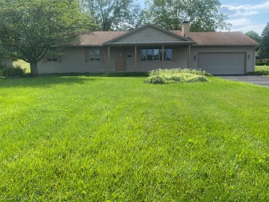 Welcome to this clean 3 bedroom 2 full bath ranch in Brookfield School District. This well maintained property features beautiful hardwood floors throughout the first floor, adding a touch of elegance & warmth to living spaces.  The oversized living room has a beautiful & inviting fireplace. This home boasts high-quality Anderson windows & solid wood doors, enhancing it's overall appeal. Enjoy the outdoors from the comfort of your covered back deck, perfect for entertaining guests.  The insulated basement is a fantastic bonus, ready for drywall to be easily finished, offering endless possibilities for additional living space or recreational area. Another full bath, laundry room, & storage area complete the lower level. Additional highlights include a 2 car attached garage, a paved driveway, & a newer roof, ensuring a peace of mind & convenience.