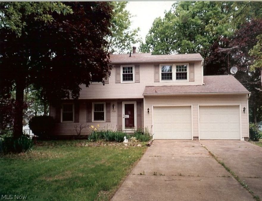 Terrific opportunity on this newer 2 story colonial in great neighborhood location. 3 bedrooms, nice family room with fireplace leads to enclosed patio room. Finished rec room in lower level.  Great 203K financed property. Needs some fix up and cleaning. Nicely landscaped with play set and shed in back yard.  Owned by Secretary of veterans Affiars and sells as-is.  $ 1000 minimum earnest money for financed offers and 10% for cash offers.  Copy EM check and either Pre-Approval or POF statement with initial offer.  Addendums and sales agreement will follow accepted offer.  Buyer or buyer agent to verify all information. Property was built prior to 1978 and lead based paint may potentially exist