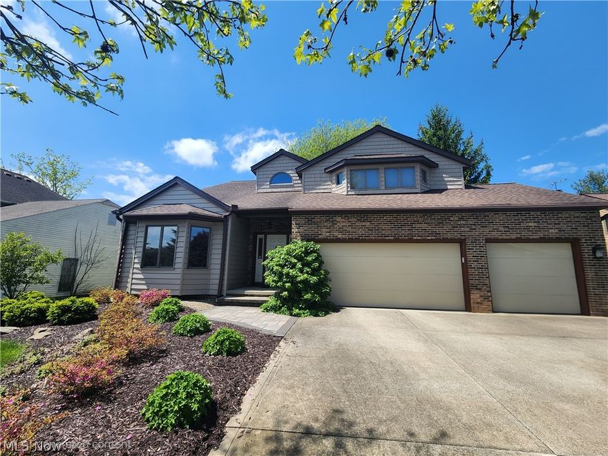 Welcome to an exceptional opportunity in the heart of Solon! This stunning two-story single-family residence offers a blend of elegance, comfort, and modern updates that make it the perfect place to call home. Step inside to a grand entryway with a soaring vaulted ceiling and gorgeous hardwood floors that flow throughout much of the main level. Enjoy entertaining in the spacious family room, featuring a cozy gas fireplace, built-in storage cabinets, and a convenient wet bar with a sink—perfect for gatherings or relaxing evenings in. The beautifully updated kitchen boasts contemporary finishes and offers plenty of space for culinary creativity. With the first-floor laundry area that is designed for your convenience. An updated half bath on the main level adds extra convenience for both family and guests. Upstairs, discover four generous bedrooms, including a luxurious primary suite with a completely renovated primary bathroom with a thoughtfully updated dressing room. Step outside onto the back deck and enjoy serene views overlooking a sprawling 0.37-acre yard—ideal for summer barbecues or quiet mornings with coffee. With a three-car garage, there’s ample parking and storage for all your needs. Recent new siding enhances curb appeal and ensures lasting value. This home seamlessly combines style, function, and updates, all within a highly desirable neighborhood and award-winning school district. Don’t miss your chance—schedule your private tour today!