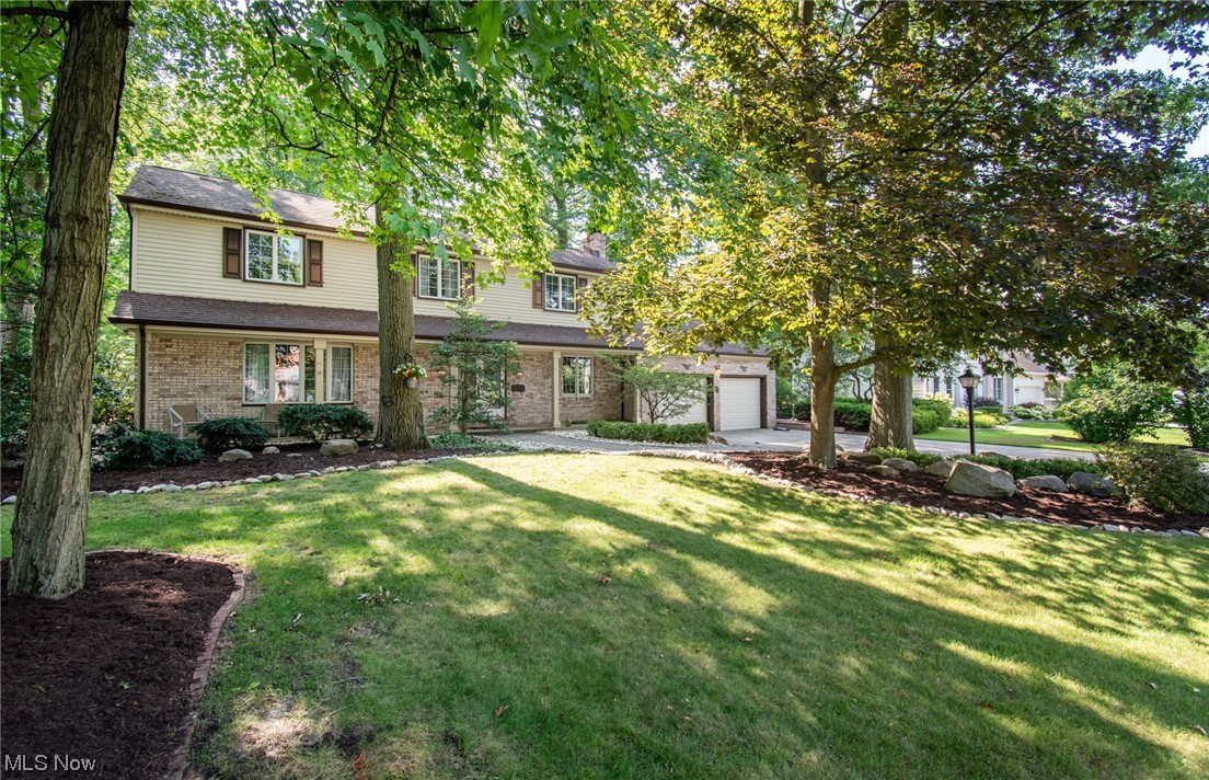 Beautiful, custom built, 4 Bedroom 2.5 Bath Colonial in Canfield - This home is only on its second owners, and has been lovingly cared for and maintained. Updates throughout the home have been thoughtfully and carefully done. Double entry doors, lead into a nice-sized foyer, with slate tile flooring. There is both a spacious living room, and cozy Family room (gas fireplace), both with new flooring (2020). Formal Dining room also has new flooring. The eat-in Kitchen has stainless steel appliances and granite countertops. Finishing off the first floor, is a half bath and transition room from garage. Second floor has large Primary bedroom with oversized closet and en-suite full bath. The three additional bedrooms are generously sized as well, and there is an additional, large bathroom that has been completely renovated (2021). Home has an abundance of closets and storage spaces. Including walk-up attic and partially finished basement that has pantry and tons of cabinetry. Over-sized, 2 c
