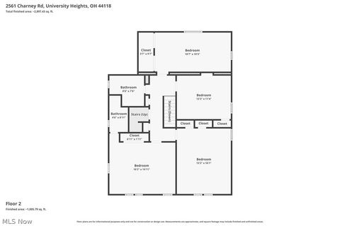 Tiny photo for 2561 Charney Road, University Heights, OH 44118 (MLS # 5201368)