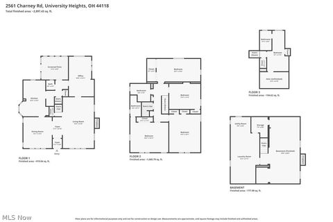 Tiny photo for 2561 Charney Road, University Heights, OH 44118 (MLS # 5201368)