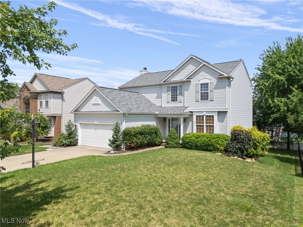 AUCTION DATE: TUESDAY, September 16th, 2025 AT 5:30PM. You can preview this home/property at these OPEN HOUSE DATES: 08/24/25 - 1:00-2:30pm, 09/10/25 - 5:00-6:30pm and Auction day 09/16/25 - 4:00-5:30pm. Beautiful 4-bedroom, 3.5-bath colonial in the Call’s Farm community. Inviting two-story foyer with hardwood floors opens to a formal dining room, living room, and a spacious family room with a wood-burning fireplace. The eat-in kitchen features ample cabinetry and a contrasting center island, with sliding doors leading to a deck and concrete patio. Upstairs, the primary suite offers vaulted ceilings, a walk-in closet, and a private bath with a soaking tub and separate shower. Three additional bedrooms and a full bath complete the second floor. The basement includes a recreation room, wet bar, and another full bath. Located within the Stow-Munroe Falls School District. Seller reserves the right to accept a pre-auction offer prior to auction day. Any inspections desired by a buyer are to be completed prior to fully executed purchase contract at buyer's expense. Property Sold Where Is-As Is.