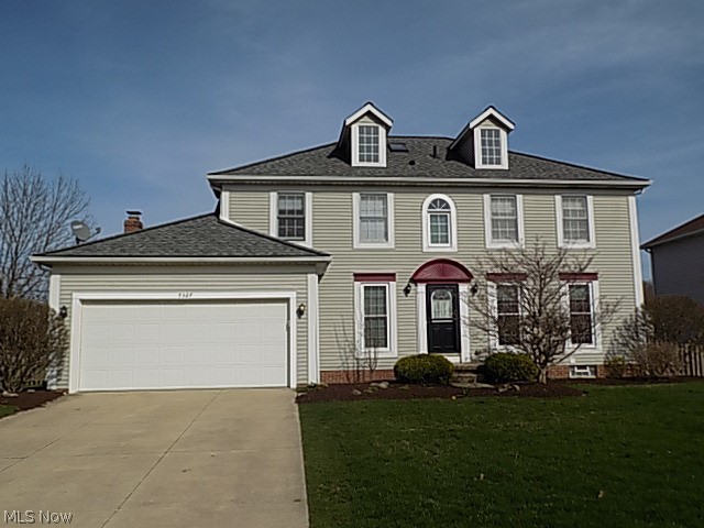 Meadow Estates magnificence! Now's your chance to reside in one of Solon's most desirable locations situated in close proximity to award winning schools, rec center, and the library! This 4 bedroom, 3.5 bath colonial has been lovingly maintained and updated in recent years. Open kitchen and family room concept with gas fireplace and naturally lit by a skylight. Beautiful wood floors enhance the living room, dining room, and all throughout the upstairs. A large master suite features an updated bath, complete with a newer tiled shower and double sink vanity as well as a soaking tub to luxuriate in. All the bedrooms are generously sized so no reason to feel squeezed in this house! The basement is fully finished and features an additional full bathroom, rec room, and makes an ideal office or storage area. The fenced in yard is perfect for both kids and pets. A stubbed gas line for your grill means you'll never run out of gas again when hosting your outdoor cookouts on the spacious deck! Fu